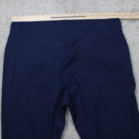 Peter Millar EB66 Pants Mens 38x30 Blue Crown Sport 100% Polyester w/ 30" inseam - Picture 7 of 15